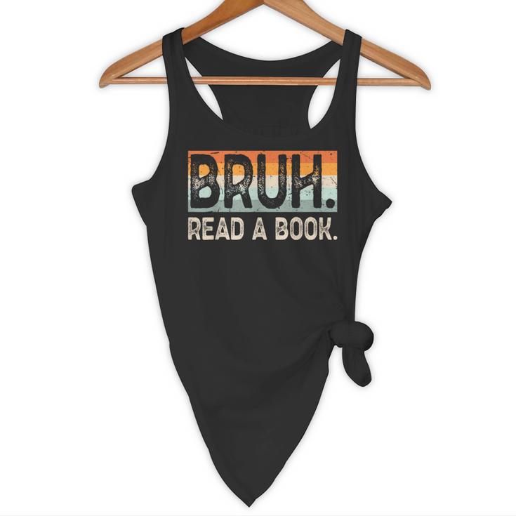 Read A Book Bruh Cool Ela English Teacher Reading Literature Flowy Tank, novelty gifts, funny gifts Read A Book Bruh Cool Ela English Teacher Reading Literature Flowy Tank, novelty gifts, funny gifts
