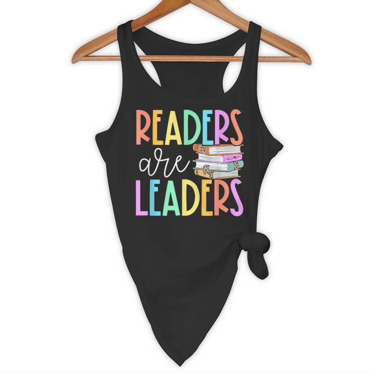 Readers Are Leaders Reading Book Lovers Teacher Women Kids Flowy Tank, novelty gifts, funny gifts Readers Are Leaders Reading Book Lovers Teacher Women Kids Flowy Tank, novelty gifts, funny gifts