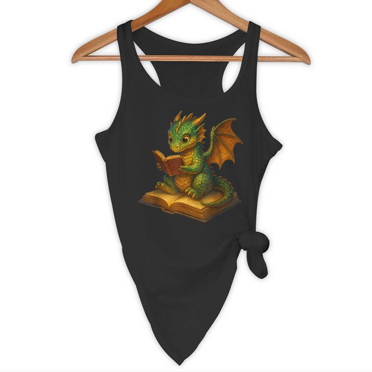 Reading Dragon Shirt For Bookish Teacher Librarian Bookworm Flowy Tank, novelty gifts, funny gifts Reading Dragon Shirt For Bookish Teacher Librarian Bookworm Flowy Tank, novelty gifts, funny gifts