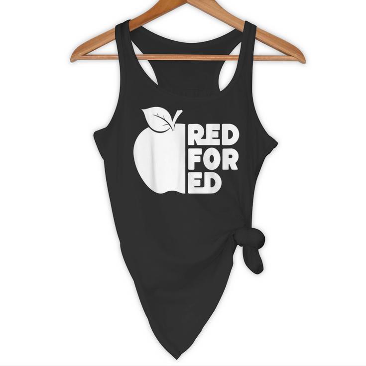 Red For Ed Teacher Support Public Education For Men Women Kids Flowy Tank, novelty gifts, funny gifts Red For Ed Teacher Support Public Education For Men Women Kids Flowy Tank, novelty gifts, funny gifts
