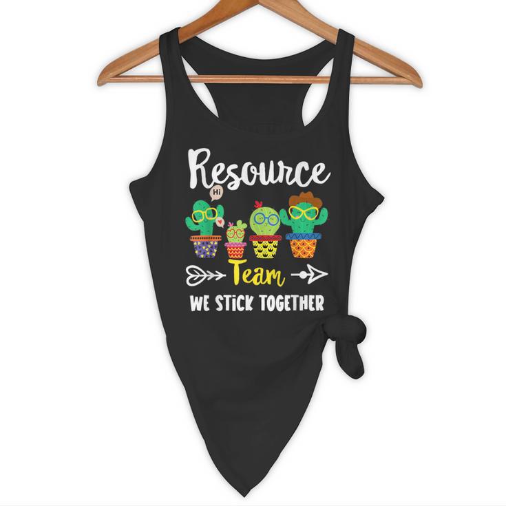 Resource Team Cactus Crew Resource Teacher Squad Flowy Tank, novelty gifts, funny gifts Resource Team Cactus Crew Resource Teacher Squad Flowy Tank, novelty gifts, funny gifts