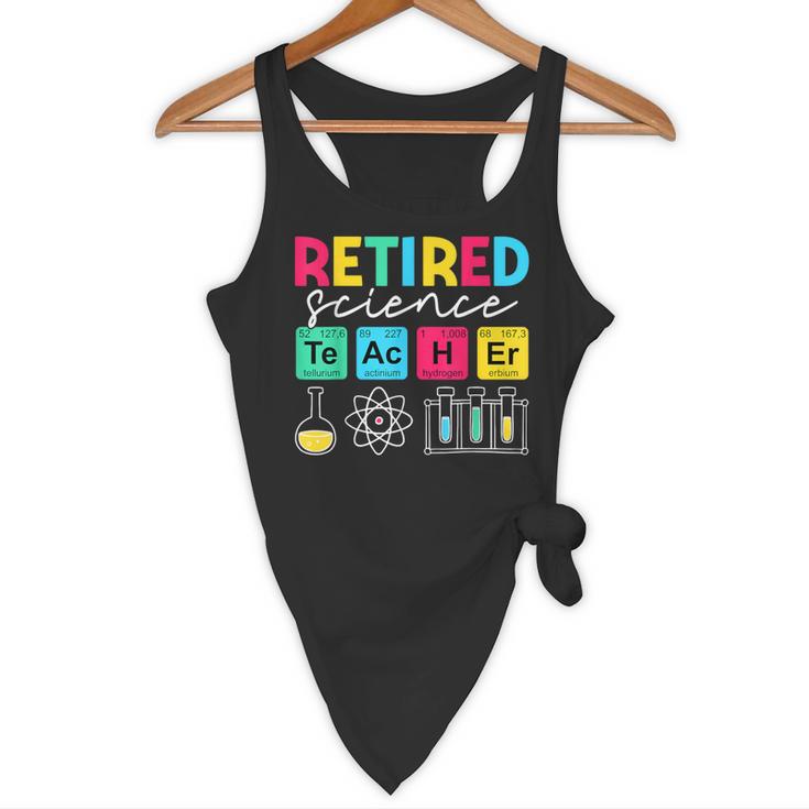 Retired Science Teacher Periodic Table Teacher Life Flowy Tank, novelty gifts, funny gifts Retired Science Teacher Periodic Table Teacher Life Flowy Tank, novelty gifts, funny gifts