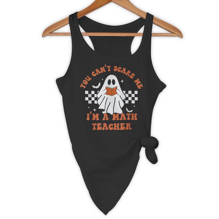 Retro You Can't Scare Me I'm A Math Teacher Cute Ghost Women Flowy Tank, novelty gifts, funny gifts Retro You Can't Scare Me I'm A Math Teacher Cute Ghost Women Flowy Tank, novelty gifts, funny gifts