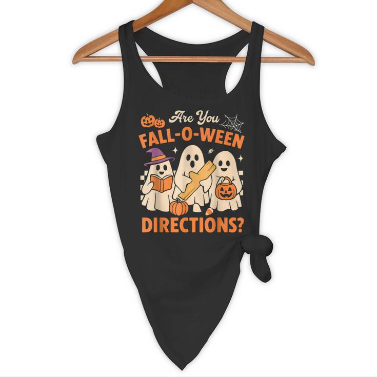 Retro Are You Fall O Ween Directions Ghost Teacher Spooky Flowy Tank, novelty gifts, funny gifts Retro Are You Fall O Ween Directions Ghost Teacher Spooky Flowy Tank, novelty gifts, funny gifts