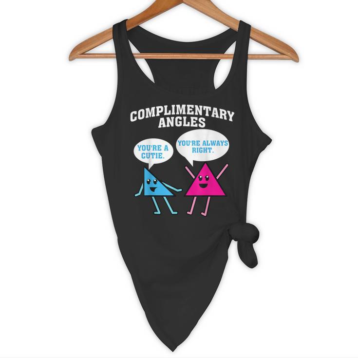Right Acute Triangle Math Teacher Cool Geometry Flowy Tank, novelty gifts, funny gifts