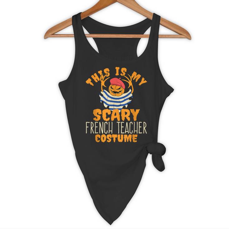 This Is My Scary French Teacher Costume Halloween Flowy Tank, novelty gifts, funny gifts This Is My Scary French Teacher Costume Halloween Flowy Tank, novelty gifts, funny gifts