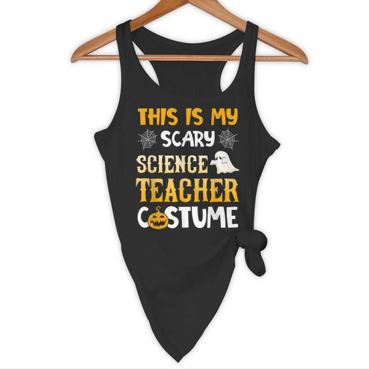 This Is My Scary Science Teacher Halloween Costumes Men Women Kids Flowy Tank, novelty gifts, funny gifts