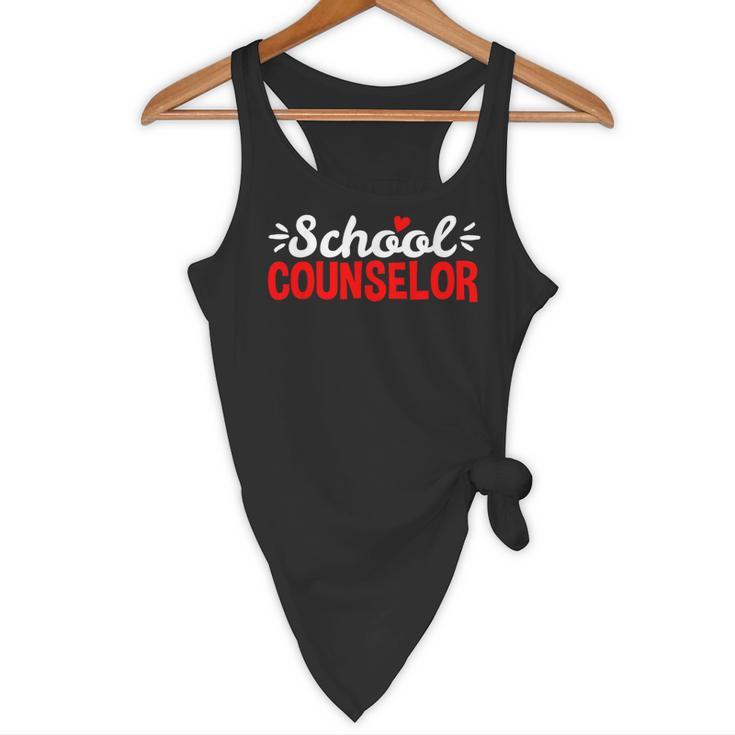 School Counselor Teacher Guidance Counseling For Men Women Kids Flowy Tank, novelty gifts, funny gifts
