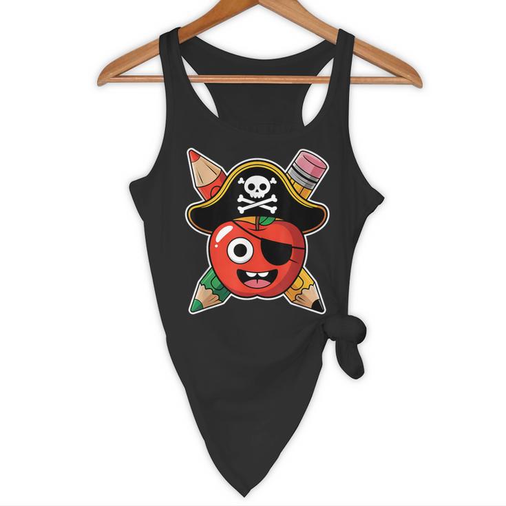 School International Talk Like A Pirate Day Pirate Teacher Flowy Tank, novelty gifts, funny gifts School International Talk Like A Pirate Day Pirate Teacher Flowy Tank, novelty gifts, funny gifts