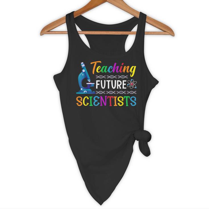 Science Teacher Teaching Future Scientists School Instructor Flowy Tank, novelty gifts, funny gifts