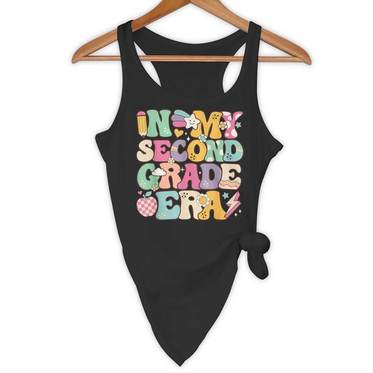 In My Second Grade Era Girl Back To School 2nd Grade Teacher Flowy Tank, novelty gifts, funny gifts