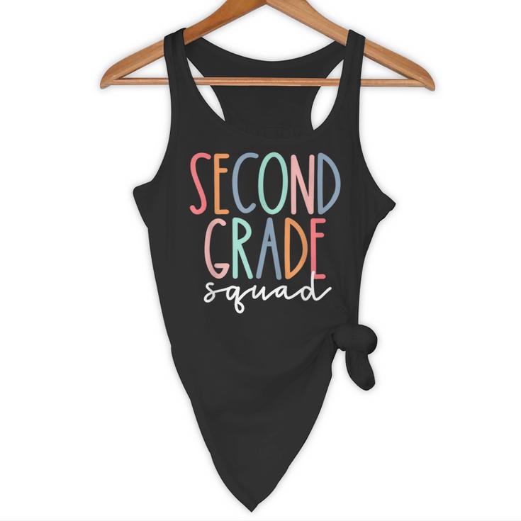 Second Grade Squad 2nd Grade Teacher Women Back To School Flowy Tank, novelty gifts, funny gifts Second Grade Squad 2nd Grade Teacher Women Back To School Flowy Tank, novelty gifts, funny gifts