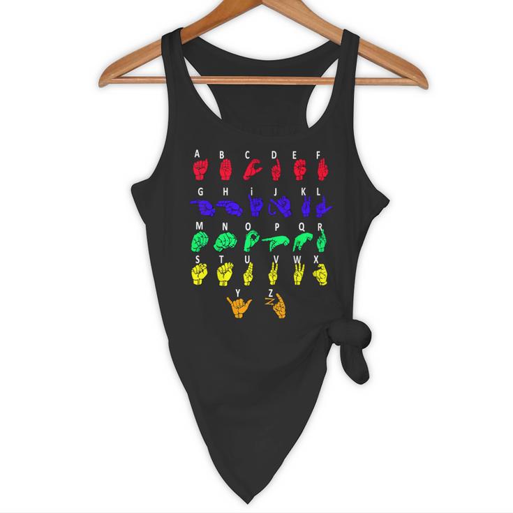 Sign Language Alphabet For ASL Interpreter Deaf Teacher Stud For Men Women Girls Kids Flowy Tank, novelty gifts, funny gifts Sign Language Alphabet For ASL Interpreter Deaf Teacher Stud For Men Women Girls Kids Flowy Tank, novelty gifts, funny gifts