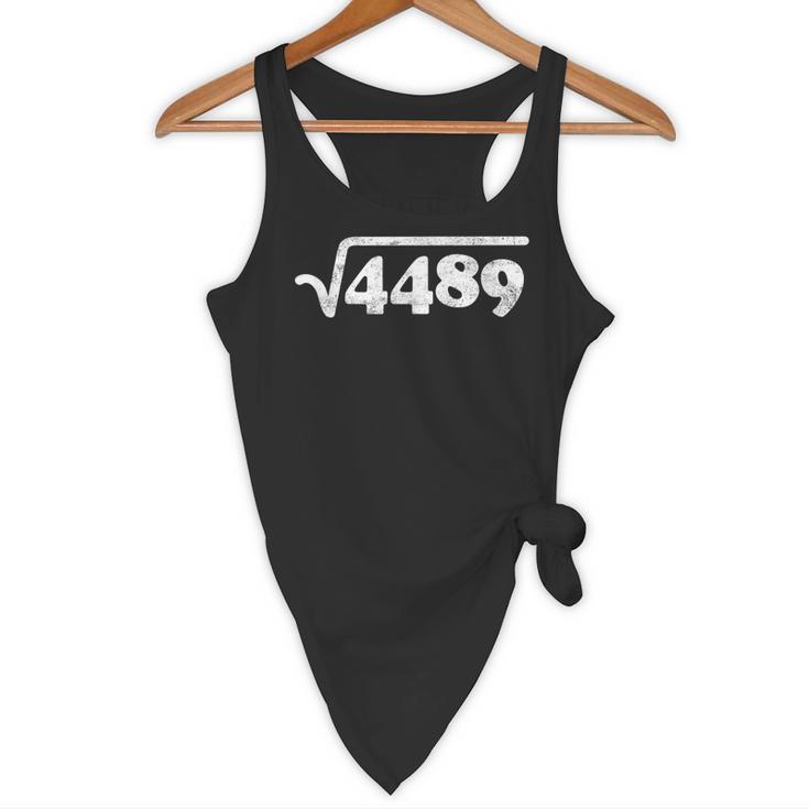 Sixty Seven 67 Meme Square Root 4489 Slang Math Teacher Flowy Tank, novelty gifts, funny gifts