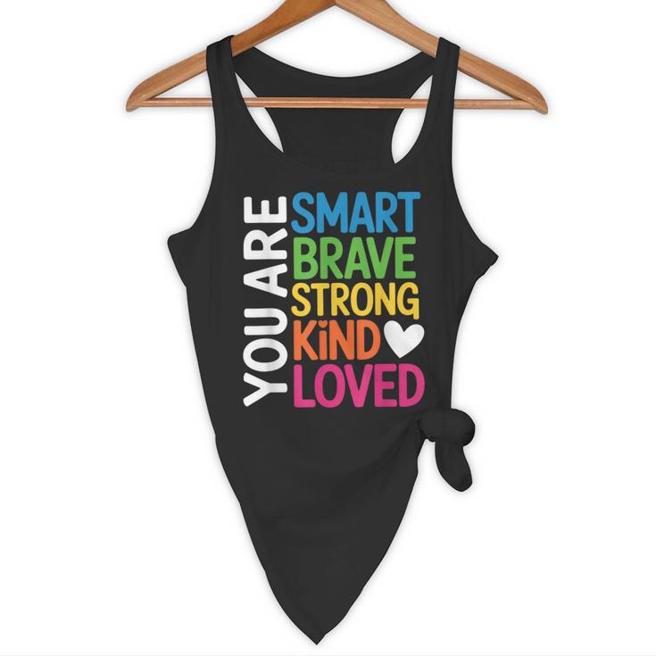 You Are SMART BRAVE STRONG KIND LOVED MOTIVATION TEACHER KID Flowy Tank, novelty gifts, funny gifts You Are SMART BRAVE STRONG KIND LOVED MOTIVATION TEACHER KID Flowy Tank, novelty gifts, funny gifts