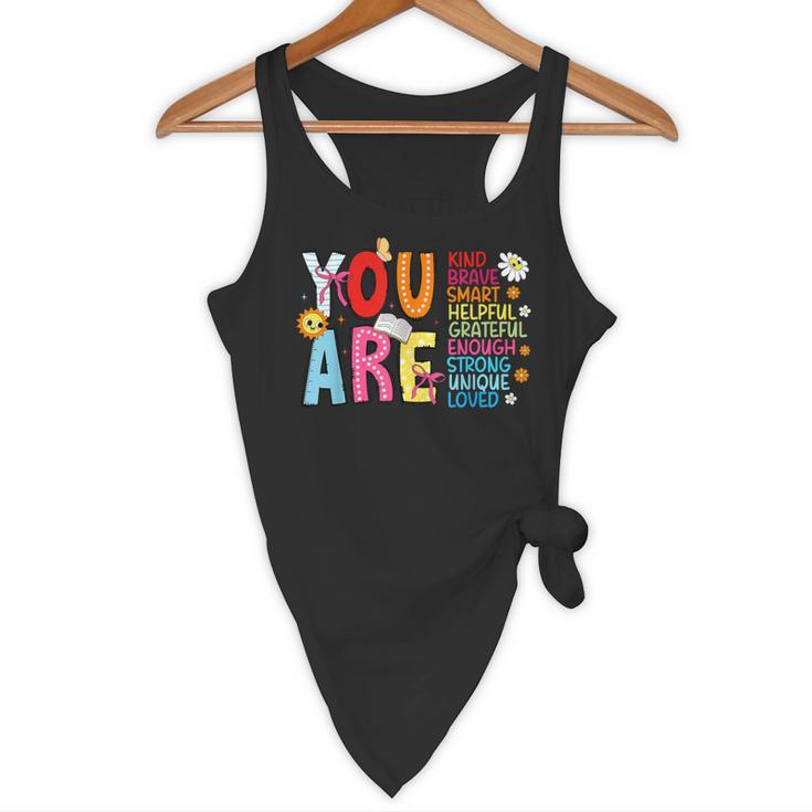 You Are Smart Brave Strong Kind Loved Motivation Teacher Kid Flowy Tank, novelty gifts, funny gifts You Are Smart Brave Strong Kind Loved Motivation Teacher Kid Flowy Tank, novelty gifts, funny gifts