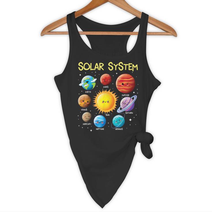 Solar System Cute Face Planets Space Science Teacher School Flowy Tank, novelty gifts, funny gifts Solar System Cute Face Planets Space Science Teacher School Flowy Tank, novelty gifts, funny gifts