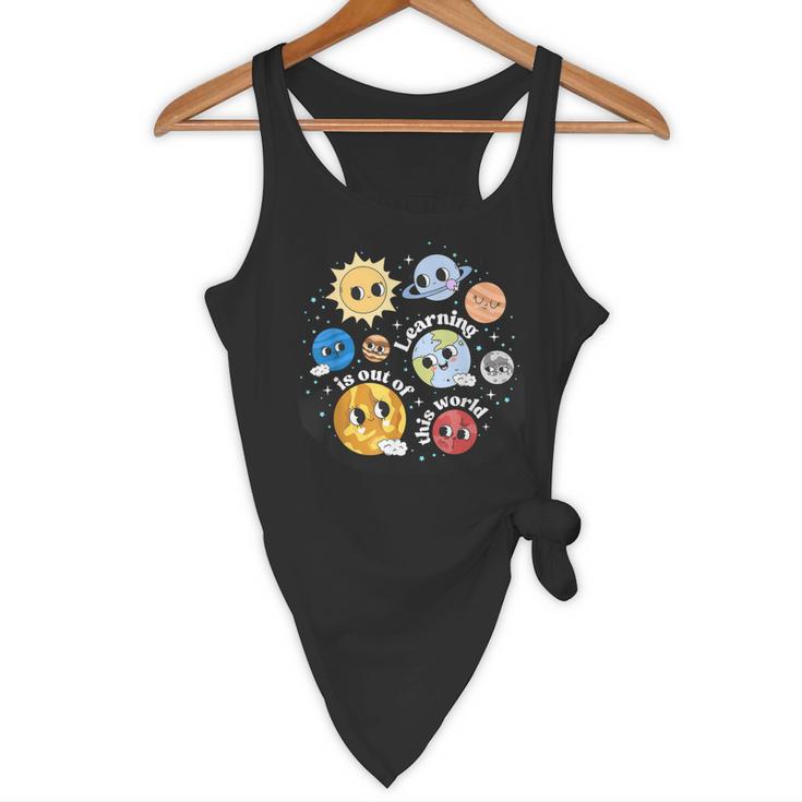 Solar System Learning Is Out Of This World Science Teacher Flowy Tank, novelty gifts, funny gifts Solar System Learning Is Out Of This World Science Teacher Flowy Tank, novelty gifts, funny gifts