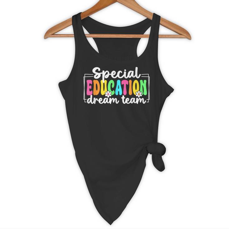 Special Education Dream Team Back To School SPED Teacher Flowy Tank, novelty gifts, funny gifts Special Education Dream Team Back To School SPED Teacher Flowy Tank, novelty gifts, funny gifts