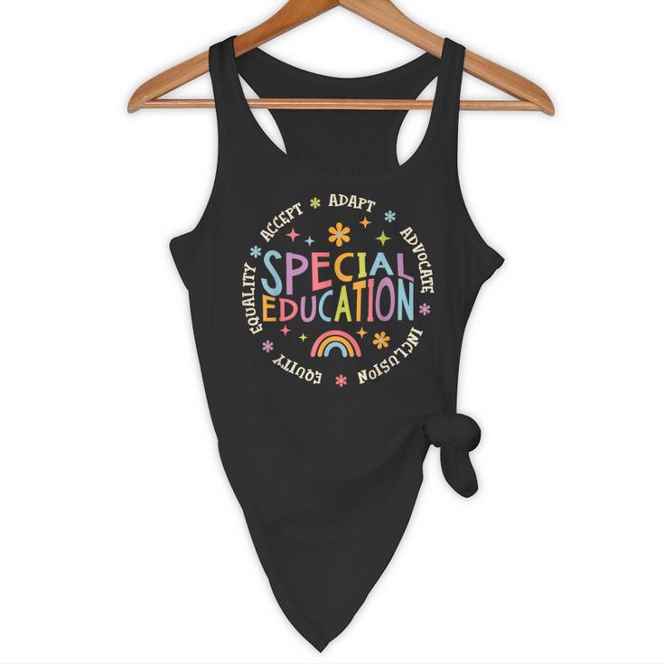 Special Education Teacher Autism Awareness For Men Women Flowy Tank, novelty gifts, funny gifts Special Education Teacher Autism Awareness For Men Women Flowy Tank, novelty gifts, funny gifts
