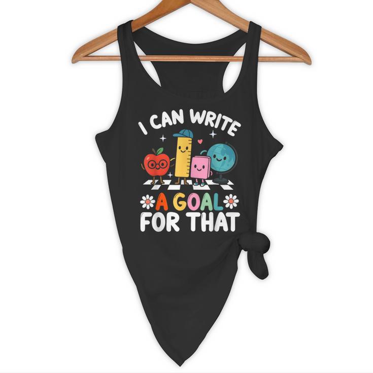 Special Education i Can Write a Goal For That Sped Teacher Flowy Tank, novelty gifts, funny gifts Special Education i Can Write a Goal For That Sped Teacher Flowy Tank, novelty gifts, funny gifts