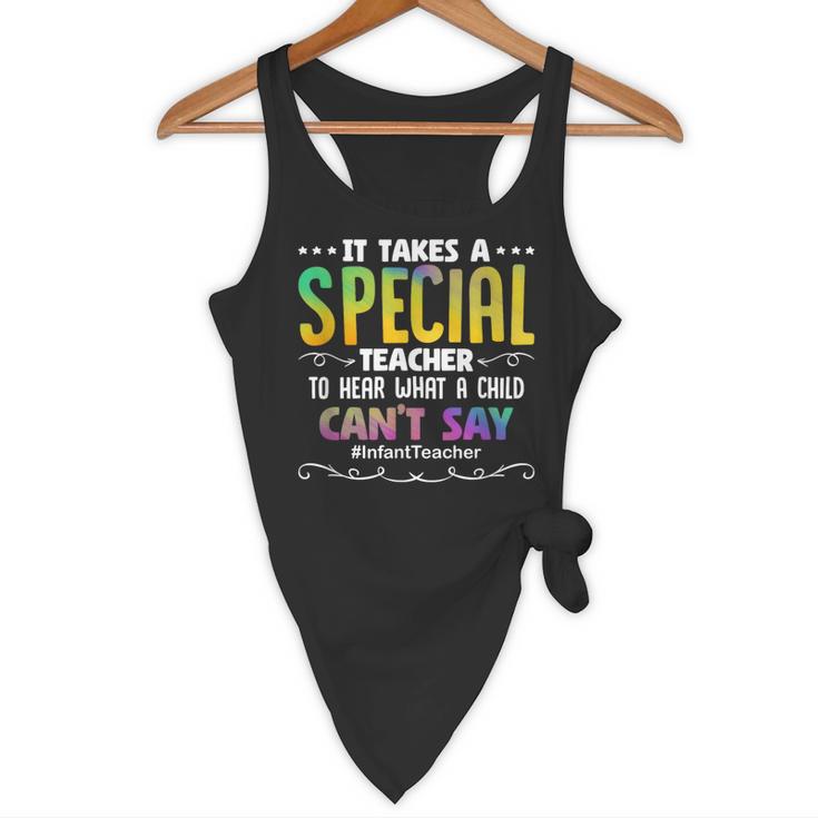 Special Teacher Daycare School Childcare Infant Teacher Flowy Tank, novelty gifts, funny gifts Special Teacher Daycare School Childcare Infant Teacher Flowy Tank, novelty gifts, funny gifts