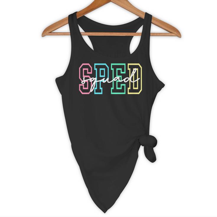 SPED Squad Team SPED Teacher Special Education Teacher Flowy Tank, novelty gifts, funny gifts SPED Squad Team SPED Teacher Special Education Teacher Flowy Tank, novelty gifts, funny gifts