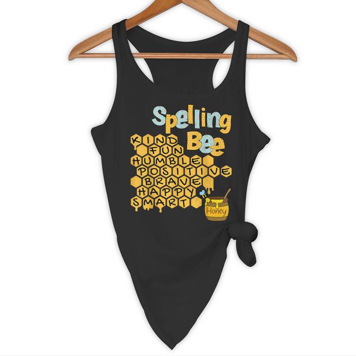 Spelling Bee Kind Positive Kindness Women Teacher Flowy Tank, novelty gifts, funny gifts Spelling Bee Kind Positive Kindness Women Teacher Flowy Tank, novelty gifts, funny gifts