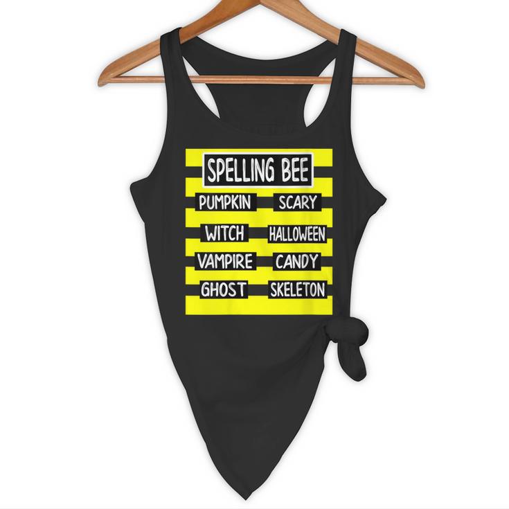 Spelling Bee Pun Halloween Costume For Teachers Flowy Tank, novelty gifts, funny gifts Spelling Bee Pun Halloween Costume For Teachers Flowy Tank, novelty gifts, funny gifts