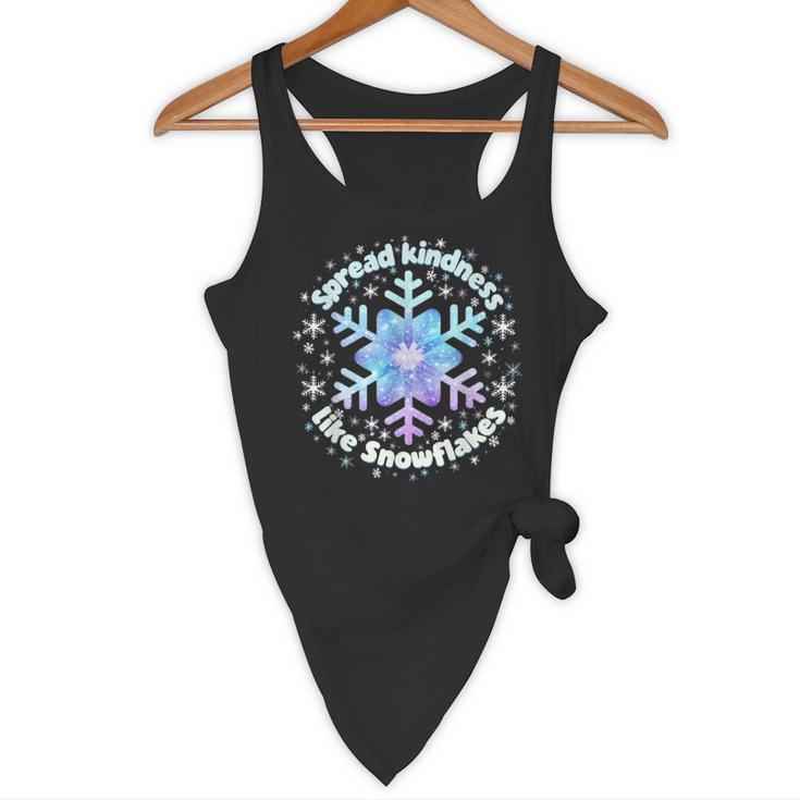 Spread Kindness Like Snowflakes Christmas Teacher Unity Day Flowy Tank, novelty gifts, funny gifts Spread Kindness Like Snowflakes Christmas Teacher Unity Day Flowy Tank, novelty gifts, funny gifts