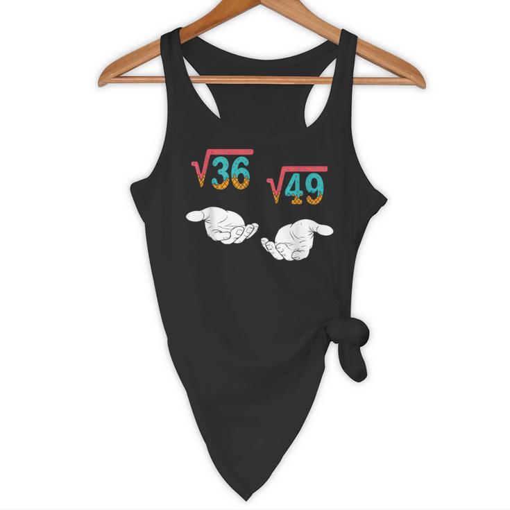 Square Root 36 49 Meme 67 Ice Cream Drip Math Teacher Tee Flowy Tank, novelty gifts, funny gifts Square Root 36 49 Meme 67 Ice Cream Drip Math Teacher Tee Flowy Tank, novelty gifts, funny gifts
