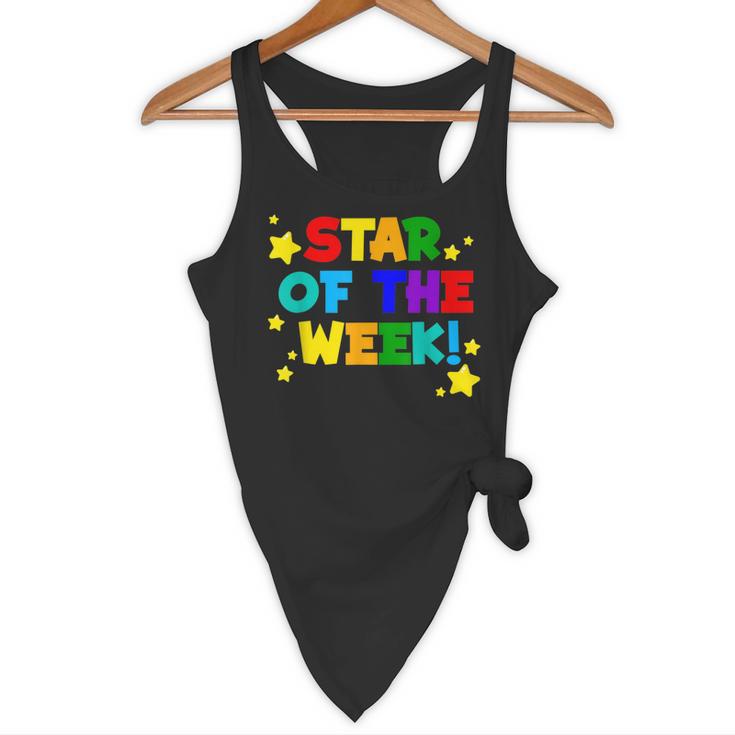 Star Of The Week Cheerful Recognition Student Teachers Class Men Women Kids Flowy Tank, novelty gifts, funny gifts Star Of The Week Cheerful Recognition Student Teachers Class Men Women Kids Flowy Tank, novelty gifts, funny gifts