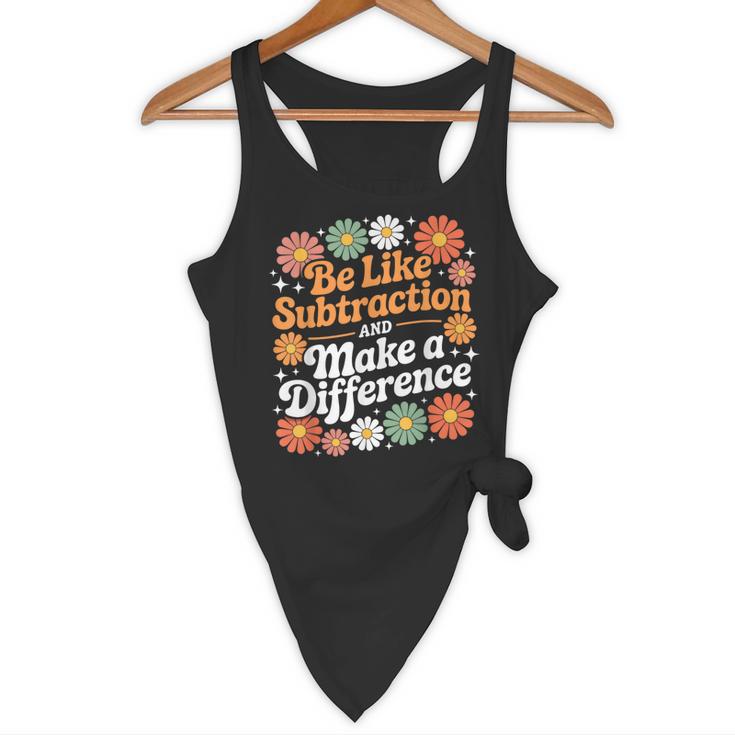 Be Like Subtraction Make A Difference Teacher Student Math Flowy Tank, novelty gifts, funny gifts Be Like Subtraction Make A Difference Teacher Student Math Flowy Tank, novelty gifts, funny gifts