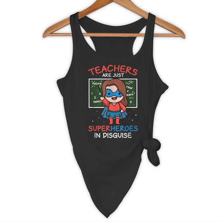 Super Hero Teacher Superheroes In Disguise Flowy Tank, novelty gifts, funny gifts Super Hero Teacher Superheroes In Disguise Flowy Tank, novelty gifts, funny gifts