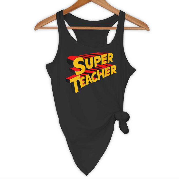Super Teacher SuperTeacher Flowy Tank, novelty gifts, funny gifts Super Teacher SuperTeacher Flowy Tank, novelty gifts, funny gifts