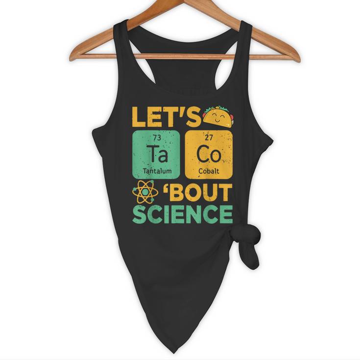 Lets Tacos Bout Science Teacher Chemistry Physics Flowy Tank, novelty gifts, funny gifts Lets Tacos Bout Science Teacher Chemistry Physics Flowy Tank, novelty gifts, funny gifts