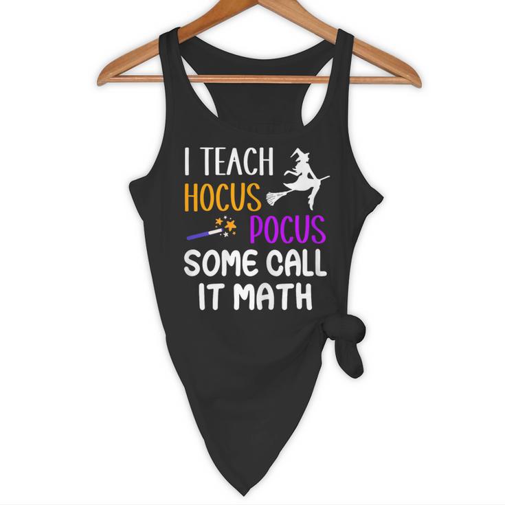 I Teach Hocus Pocus Some Call It Math Teacher Flowy Tank, novelty gifts, funny gifts I Teach Hocus Pocus Some Call It Math Teacher Flowy Tank, novelty gifts, funny gifts