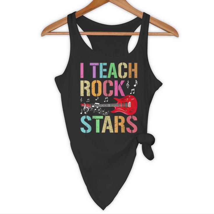 I Teach Rockstars Band Vibes Teacher Rocks My Music Teaching Flowy Tank, novelty gifts, funny gifts I Teach Rockstars Band Vibes Teacher Rocks My Music Teaching Flowy Tank, novelty gifts, funny gifts