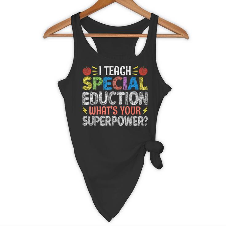 I Teach Special Education SPED Special Education Teacher For Men Women Flowy Tank, novelty gifts, funny gifts I Teach Special Education SPED Special Education Teacher For Men Women Flowy Tank, novelty gifts, funny gifts