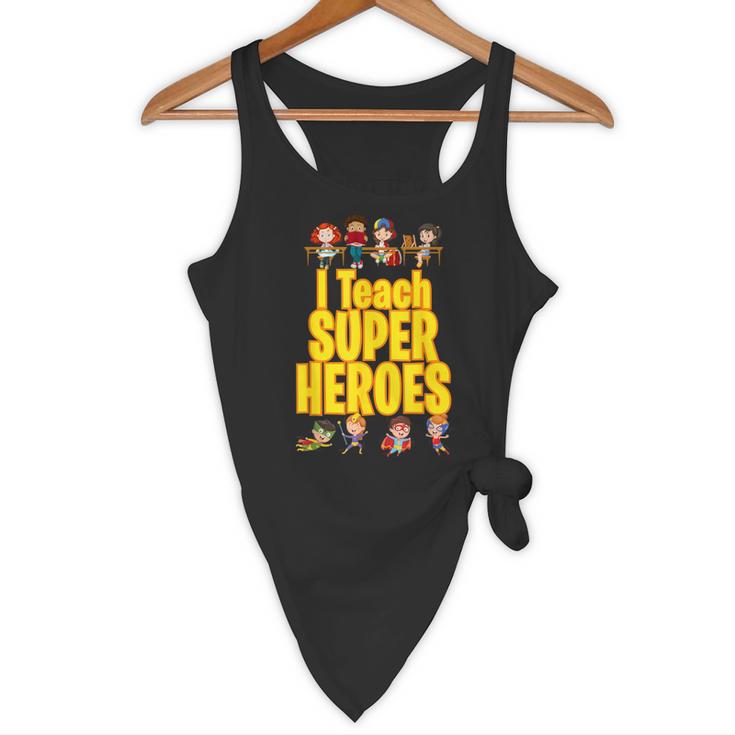 I Teach Super Heroes Comic Book Hero Teacher School Flowy Tank, novelty gifts, funny gifts I Teach Super Heroes Comic Book Hero Teacher School Flowy Tank, novelty gifts, funny gifts