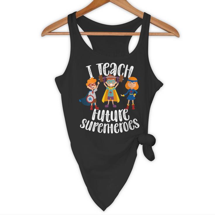 I Teach Superheroes Cute Back To School Teacher Flowy Tank, novelty gifts, funny gifts I Teach Superheroes Cute Back To School Teacher Flowy Tank, novelty gifts, funny gifts