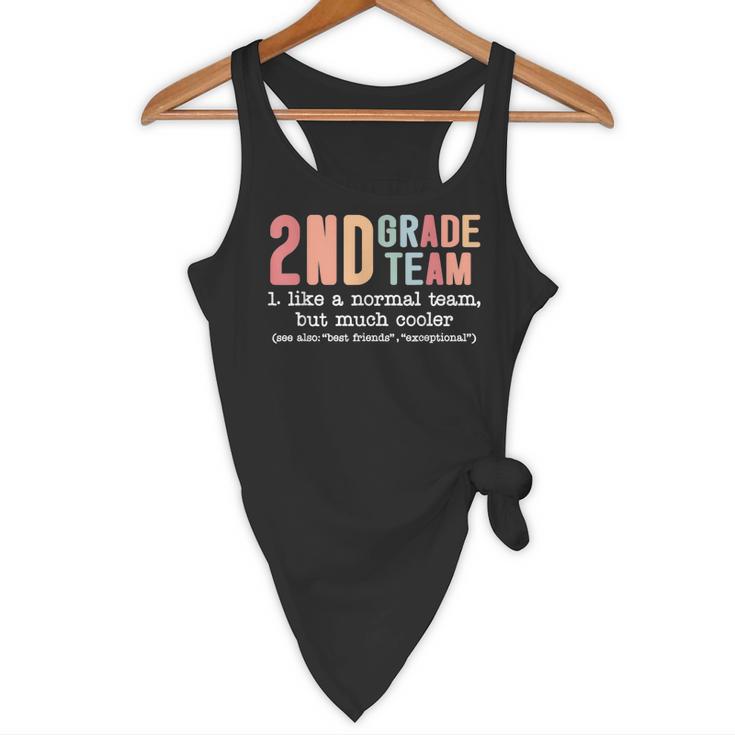 Teacher 2ND Grade Team Like a Normal Team But Much Cooler Flowy Tank, novelty gifts, funny gifts Teacher 2ND Grade Team Like a Normal Team But Much Cooler Flowy Tank, novelty gifts, funny gifts