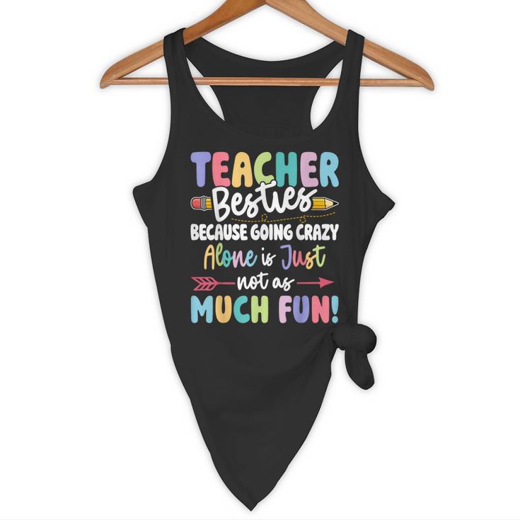 Teacher Besties Matching Teacher Besties Flowy Tank, novelty gifts, funny gifts Teacher Besties Matching Teacher Besties Flowy Tank, novelty gifts, funny gifts
