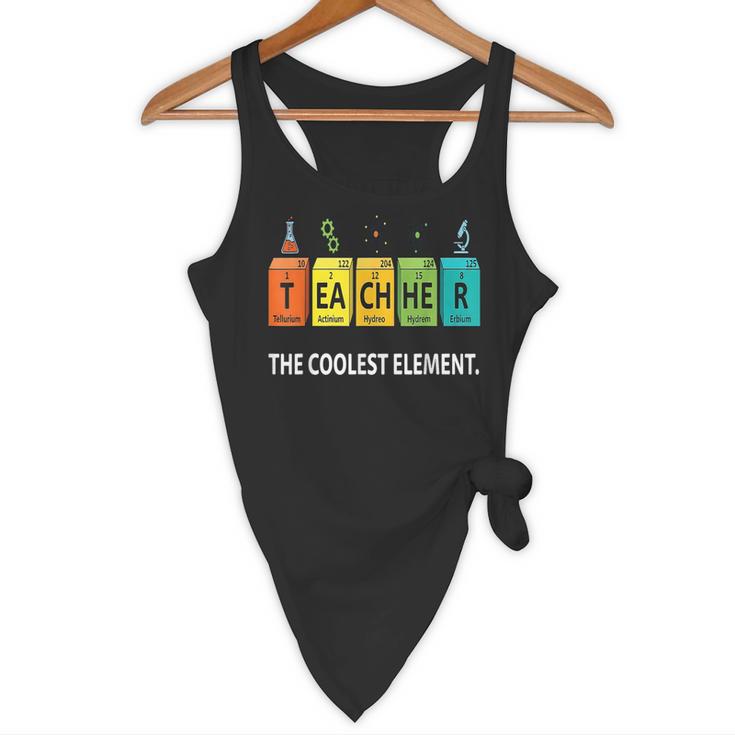 Teacher The Coolest Element Chemistry Periodic Table Science Flowy Tank, novelty gifts, funny gifts Teacher The Coolest Element Chemistry Periodic Table Science Flowy Tank, novelty gifts, funny gifts