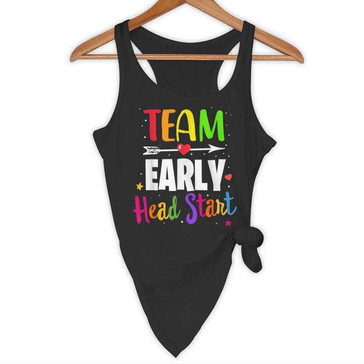 Teacher Early Childhood Education Preschool Head Start Crew Flowy Tank, novelty gifts, funny gifts
