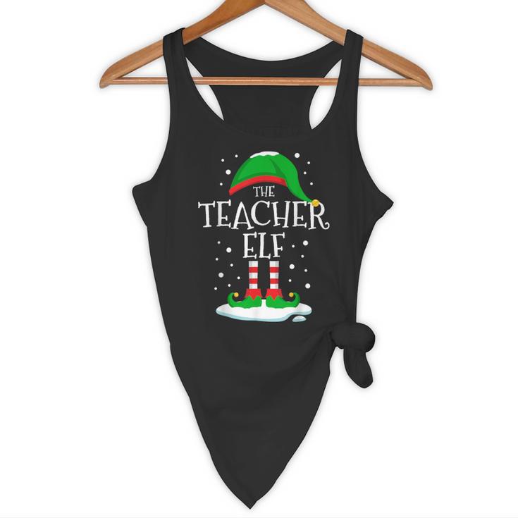 The Teacher Elf Christmas Family Matching Xmas Group For Men Women Flowy Tank, novelty gifts, funny gifts The Teacher Elf Christmas Family Matching Xmas Group For Men Women Flowy Tank, novelty gifts, funny gifts