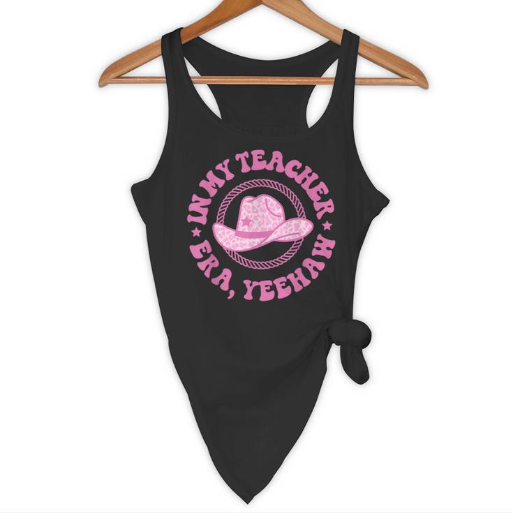 In My Teacher Era Yeehaw Pink Teacher Western Cowgirl Flowy Tank, novelty gifts, funny gifts In My Teacher Era Yeehaw Pink Teacher Western Cowgirl Flowy Tank, novelty gifts, funny gifts