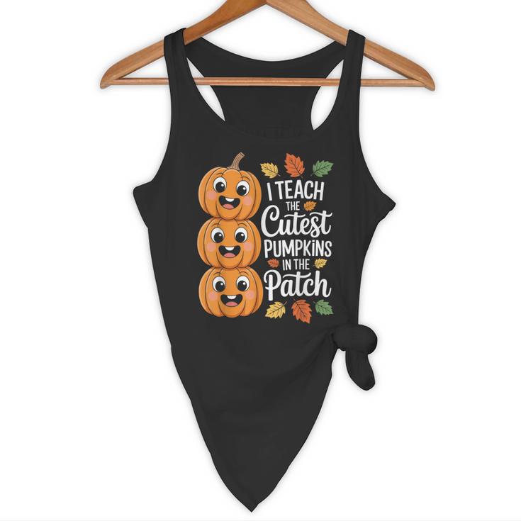 Teacher Halloween Tshirts I Teach The Cutest Pumpkins Flowy Tank, novelty gifts, funny gifts Teacher Halloween Tshirts I Teach The Cutest Pumpkins Flowy Tank, novelty gifts, funny gifts