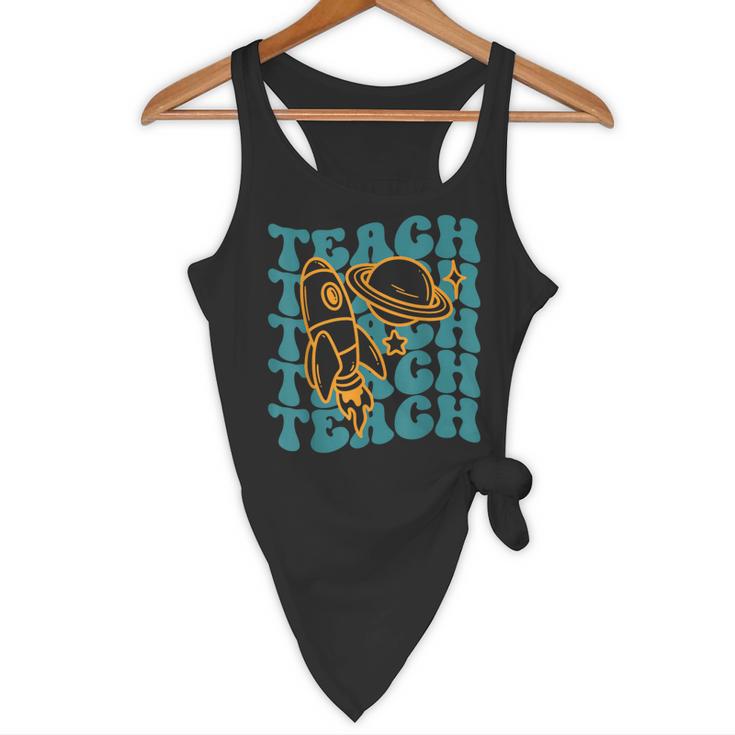 Teacher Outer Space Science Astronomy Planet Saturn Teach Flowy Tank, novelty gifts, funny gifts Teacher Outer Space Science Astronomy Planet Saturn Teach Flowy Tank, novelty gifts, funny gifts