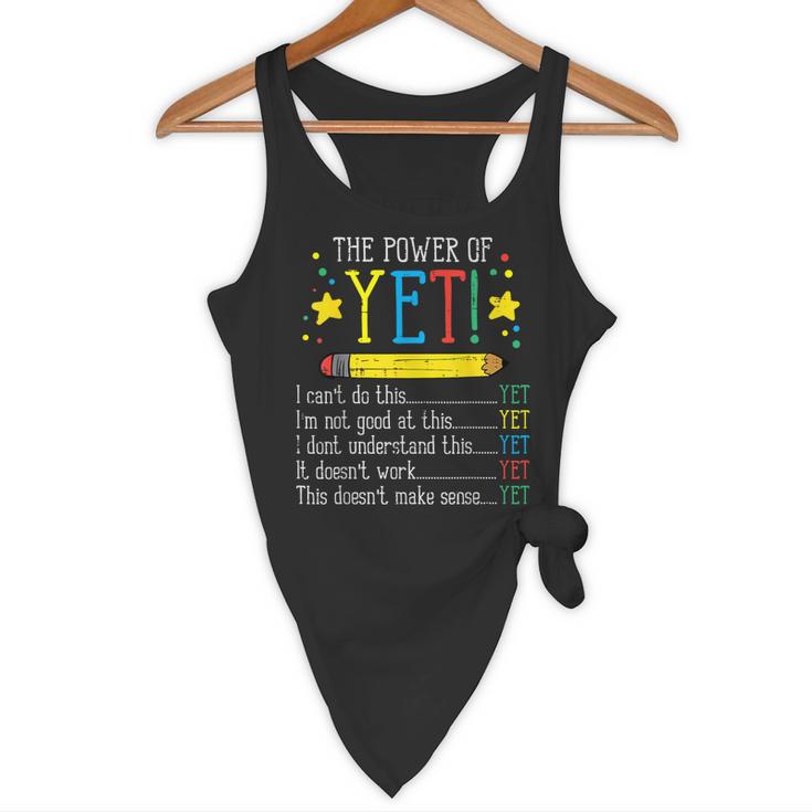 Teacher Power Of Yet Cant Do This Inspirational Women Men Flowy Tank, novelty gifts, funny gifts Teacher Power Of Yet Cant Do This Inspirational Women Men Flowy Tank, novelty gifts, funny gifts